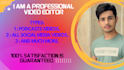 do video editing for podcast, zoom videos, interviews and webinars