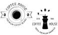 do coffee , cafe , and  bar logo