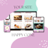 create a web site to give you presence and visibility