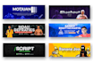design an attractive and professional twitter cover banner