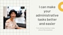 do administrative tasks for you