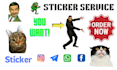 create  stickers for telegram, whatsapp, signal and discord