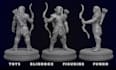 sculpt 3d model, toys, action figure and character for 3d printing and rendering
