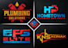 design plumbing, heating, oil gas, air conditioning,  logo