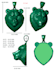 3d cad model hip hop jewelry design
