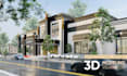 create 3d model and render images architecture project
