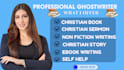 ghost write christian ebook novel editor kindle formatting ebook cover sermon