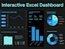 design dynamic excel dashboards with interactive charts