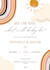 do the invitation design and save the date