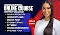 dev online course content, articulate 360 elearning course creation video course