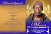 design obituary, funeral program, memorial card, funeral flyer