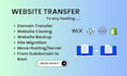 migrate website to wordpress, dns setup, domain pointing, domain transfer