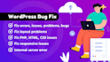 fix wordpress issues, errors and bugs in 1 hour