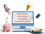 create 3d objects for banners