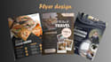 design editable canva real estate brochure and flyer