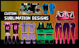 design custom sportswear, wrestling gear, singlets with sublimation files