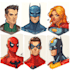 draw a a superhero cartoon character