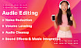 podcast audio editing and launch export