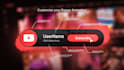 create youtube subscribe and social media popup animations