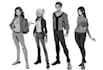 design quality manga comic characters