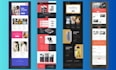 design responsive clickable HTML email template, custom newsletter design