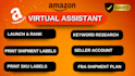 be your amazon fba virtual assistant,amazon store setup