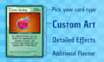 design homebrew item cards