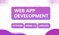 do web app development using node js next js react js php python developer