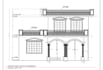 draw front elevation for house in autocad