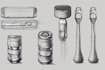 develop industrial and product design concept by sketches