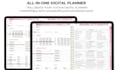 design digital planner custom planner hyperlinked planner esty digital products