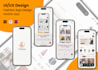 design a mobile ecommerce app ui ux for android and ios