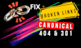 fix broken links,301 redirects, 404 errors,canonical issues for website
