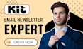 be your convertkit email sequence expert kit newsletter design kit landing page