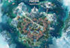 create fantasy map illustration for dnd, novels and games