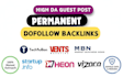 provide high da 50 plus guest posts with permanent dofollow backlinks