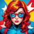 draw comic superhero pop art portraits