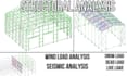 do structural design, structure analysis, structural drawings using staad pro