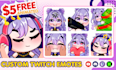 draw twitch emotes, chibi emotes, animated emotes, and sub badges for you