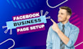 do facebook business page create and social media setup