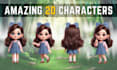 design 2d cartoon characters using ai