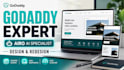design godaddy website redesign godaddy website design develop godaddy website