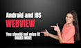 convert website to ios webview app in just 3 hours