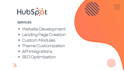 develop and design hubspot website blog landing pages