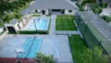 design backyard frontyard home garden, pool, patio, deck, 3d landscape rendering