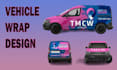 make branding car wrap, vehicle wrap, truck wrap, van wrap