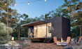 create 3d models tiny house, modular homes, container house