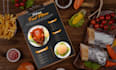 provide menu design restaurant menu food menu design