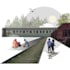 render architectural plans, sections, and diagrams on photoshop in collage style
