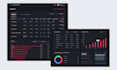 do saas dashboard design, web app design, ui ux design admin panel in figma